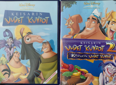 KEISARIN UUDET KUVIOT 1 - 2 DVD SUOMIPUHE