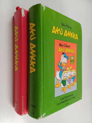 Walt Disney : Aku Ankka näköispainos vuosikerrasta 1962 1-2