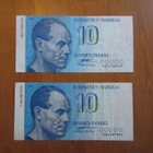 Paavo Nurmi 10 mk (1986) x2 - pikkukuva 1