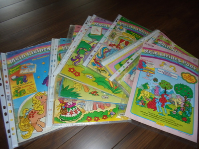 My Little Pony G1 saksalainen sarjakuvalehti - erä