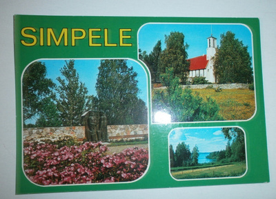 Simpele, monikuvakortti, p. 1978