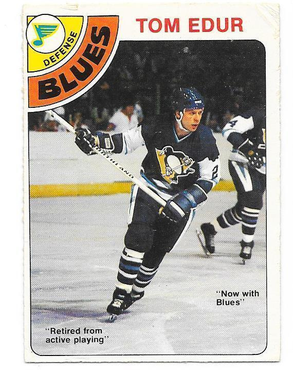 1978-79 OPC #119 Tom Edur St Louis Blues