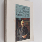 Historiska och litteraturhistoriska studier 75 - pikkukuva 1