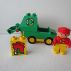 Vintage lego duplo 2613, Roska-auto - pikkukuva 2