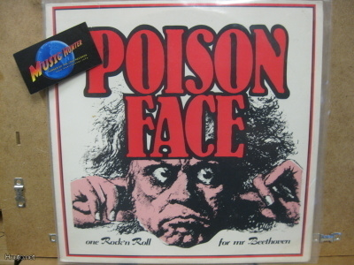 POISON FACE-ONE ROCK N ROLL FOR MR BEETHOVEN LP