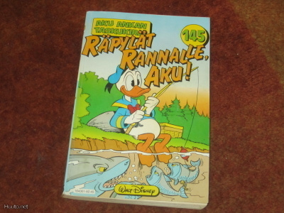 AKU ANKAN TASKUKIRJA 145 - RÄPYLÄT RANNALLE