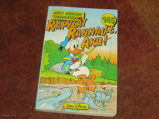 AKU ANKAN TASKUKIRJA 145 - RÄPYLÄT RANNALLE