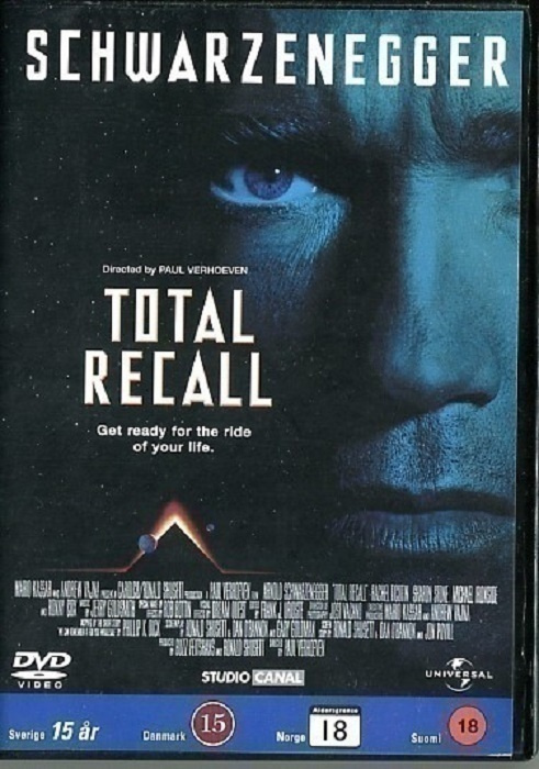 * Total Recall A. Schwarzenegger R2 Suomitekstit NordicDVD