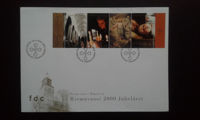 FDC Riemuvuosi 15.3.2000 LaPe 1522-1525 V51