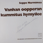 Vanhan oopperan kummitus hymyilee (signeerattu) - pikkukuva 3