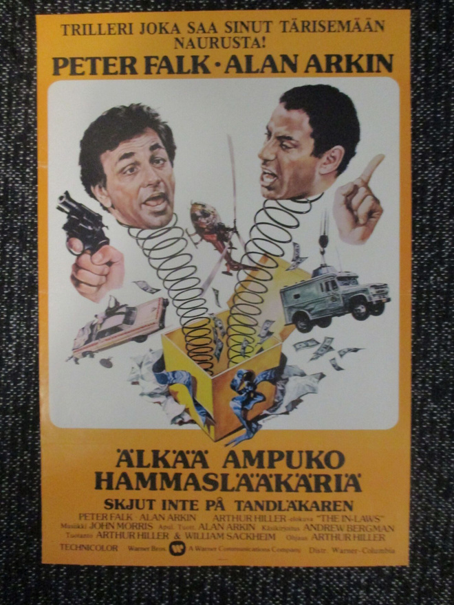 Älkää ampuko hammaslääkäriä (1979) - vanha elokuvajuliste