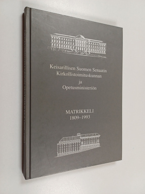 Veli-Matti (toim.) Autio : Keisarillisen Suomen senaatin ...