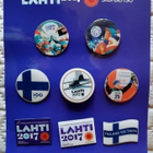 Lahti 2017 kahdeksan pinssin pinssilajitelma - pikkukuva 1