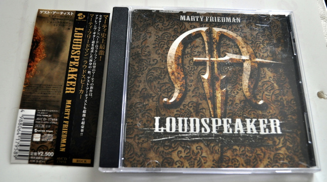 MARTY FRIEDMAN Loudspeaker CD HUIPPUKUNTO Japani-painos