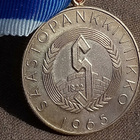 C.G. MANNERHEIM MITALI, PUHDETYÖ. Kullanvärinen. Halkaisija - pikkukuva 3