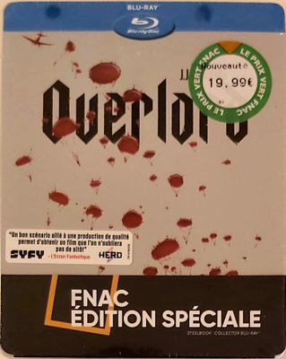 OVERLORD STEELBOOK BLU-RAY