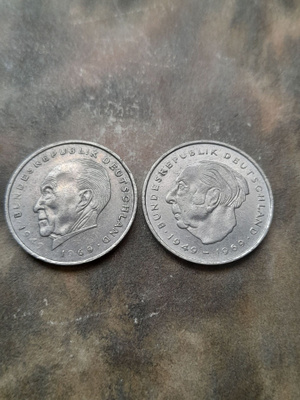 Deutsche 2 mark 1974 J
