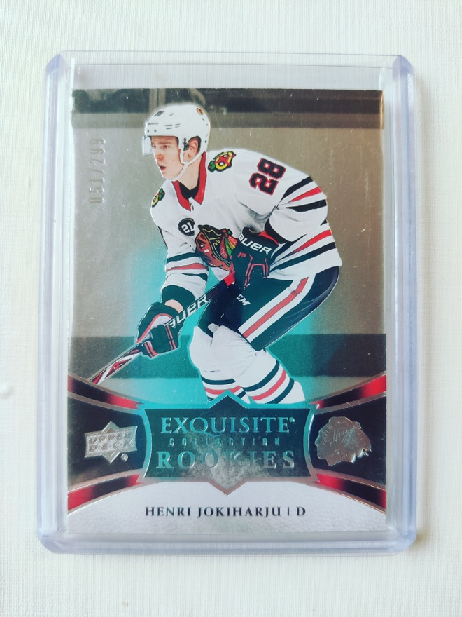 Henri Jokiharju 18-19 Exquisite Rookies /299