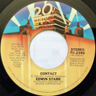 EDWIN STARR: Contact /Don't waste my time 7" - pikkukuva 2