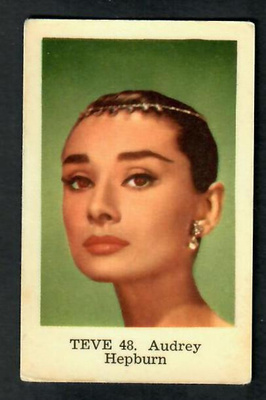 Keräilykuva - Audrey Hepburn TEVE 48.
