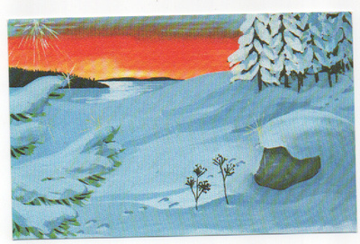 Invalidiliitto : Talvinen aamurusko