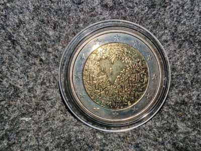 2 € Suomi 2008 Ihmisoikeuksien julistuksen 60. juhlavuosi