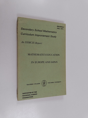 Mathematics education in Europe and Japan