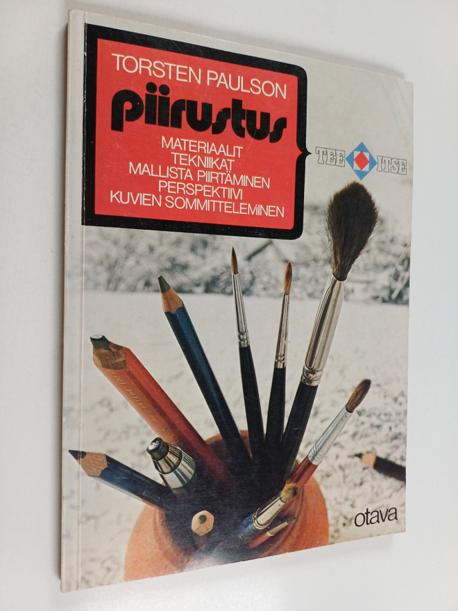 Torsten Paulson : Piirustus : materiaalit, tekniikat, mal...