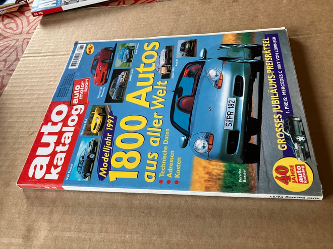 AUTO MOTORSPORT AUTO KATALOG 1997 HYVÄ