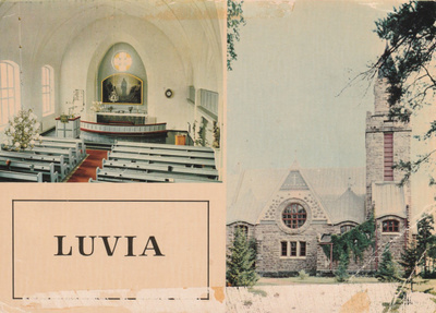 KIRKKOKORTTI - LUVIAN KIRKKO - 2