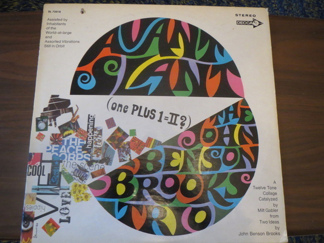 The John Benson Brooks Trio: Avant Slant LP