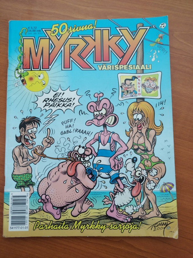 Myrkky värispesiaali - Parhaita Myrkky-sarjoja ( 2001 )