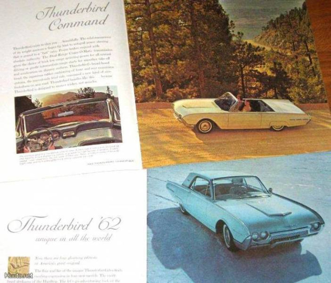 1962 Ford Thunderbird PRESTIGE esite - KUIN UUSI - 16 siv