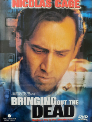 BRINGING OUT OF THE DEAD DVD