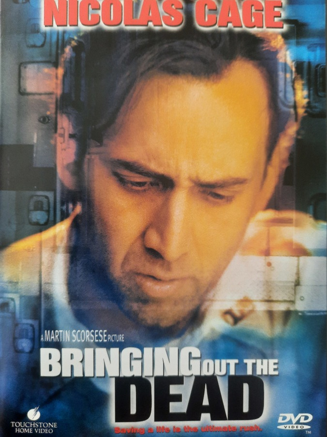 BRINGING OUT OF THE DEAD DVD