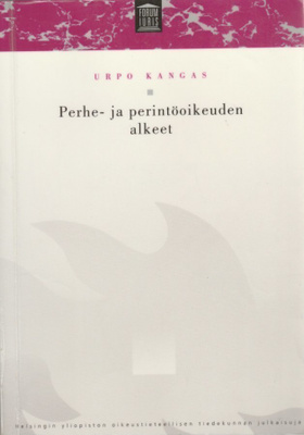 Urpo Kangas: Perhe- ja perintöoikeuden alkeet