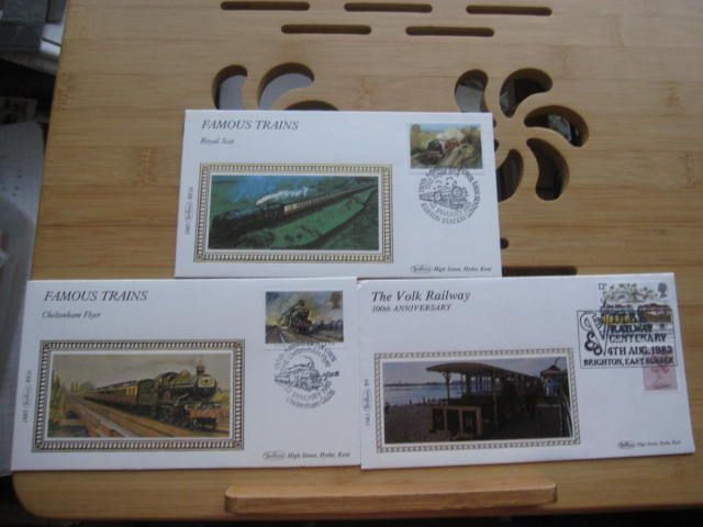 Englanti, 3 eril rautatieaiheista kuorta 1983/1985