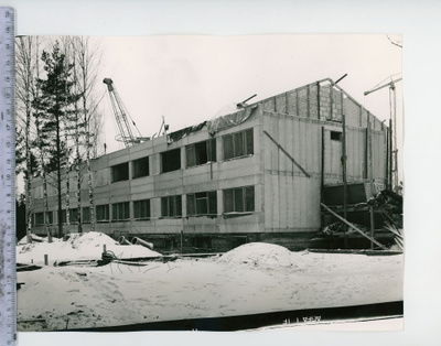 Asuinrakennus virkailijoille 1962 Vuosaari Nordsjö-Kallvik