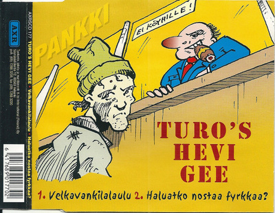 Turo's Hevi Gee - Velkavankilalaulu (CD) HUIPPUKUNTO!!