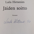 Laila Hietamies : Jäiden soitto (signeerattu) - pikkukuva 3