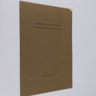 Abbreviationes pharmaceuticae - pikkukuva 1