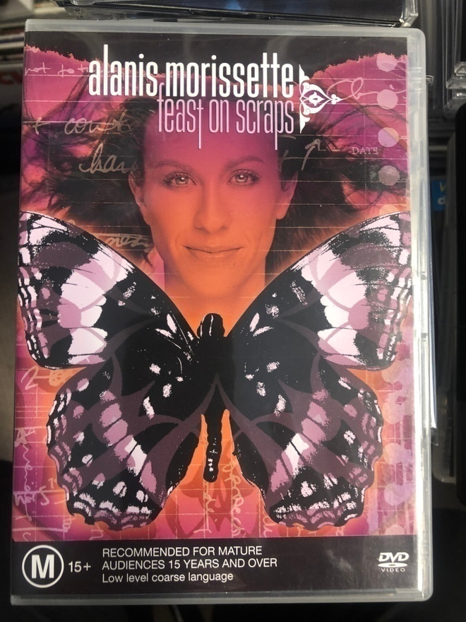 ALANIS MORISSETTE - Feast On Scraps  DVD+CD