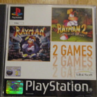 RAYMAN & RAYMAN 2 - The Great Escape * PS1  SLES 0049-T & 02 - pikkukuva 1