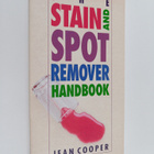 Jean Cooper : The Stain and Spot Remover Handbook - pikkukuva 1