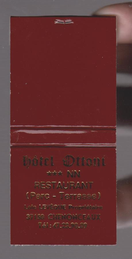 TULITIKKUETIKETTI KÄYTTÄMÄTÖN HOTEL OTTONI INN RESTAURANT HY