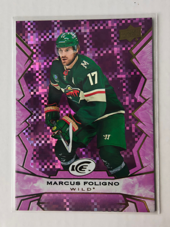 Marcus Foligno 2022-23 UD Ice Purple
