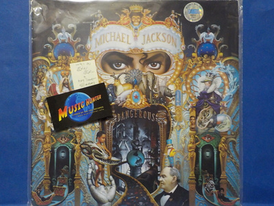 MICHAEL JACKSON - DANGEROUS - EU 1991 EX+/EX- LP