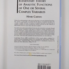 Henri Cartan : Elementary Theory of Analytic Functions of... - pikkukuva 2