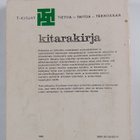 Ilpo Saastamoinen : Kitarakirja - pikkukuva 2