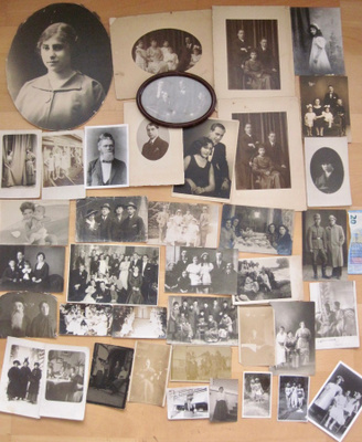 VANHOJA Valokuvia Suomen Juutalaiset 1900-1930-l n. 40 kpl